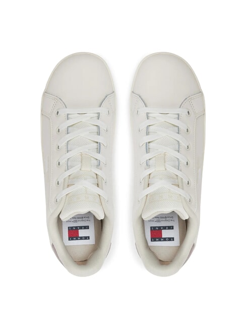 TOMMY JEANS Flatform High sneakers ecru - Women&rsquo;s shoes