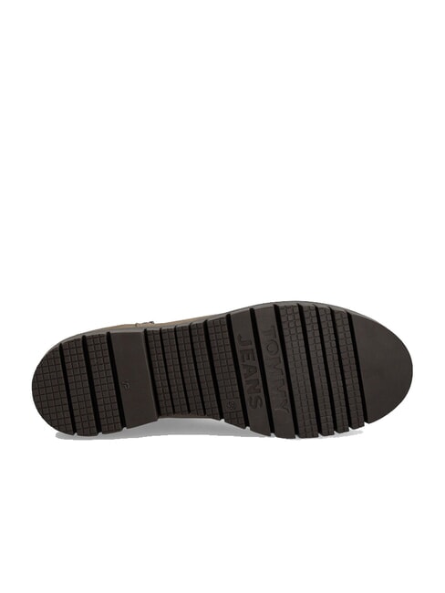 TH JEANS Nubuck leather ankle boots khaki - Women&rsquo;s shoes