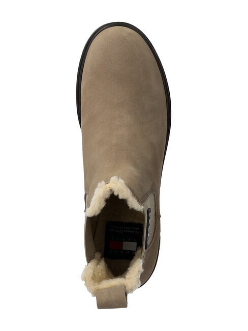 TH JEANS Nubuck leather ankle boots khaki - Women&rsquo;s shoes