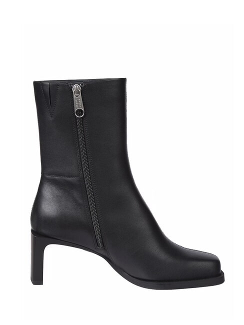 THE SOHO Square-toe ankle boots with heel black - Women&rsquo;s shoes