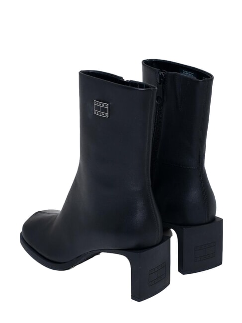 THE SOHO Square-toe ankle boots with heel black - Women&rsquo;s shoes