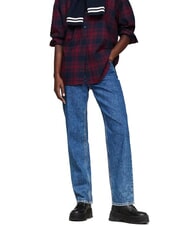 TOMMY HILFIGER TH JEANS Leather platform ankle boots with zip black - Women&rsquo;s shoes - 6