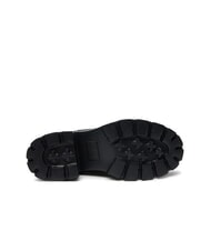 TOMMY HILFIGER TH JEANS Leather ankle boots with medium heel black - Women&rsquo;s shoes - 5