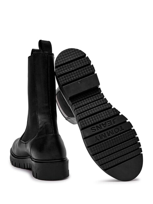 TH JEANS Leather ankle boots black - Women&rsquo;s shoes