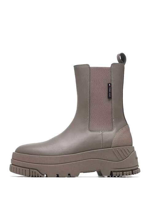 TH JEANS  High leather ankle boots grey - Women&rsquo;s shoes