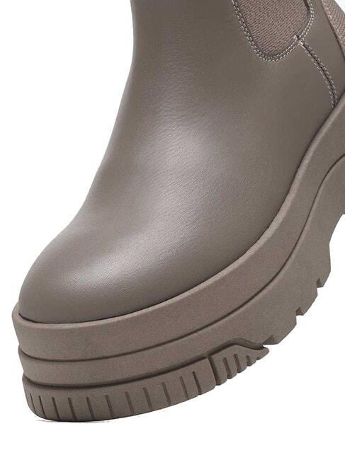 TH JEANS  High leather ankle boots grey - Women&rsquo;s shoes