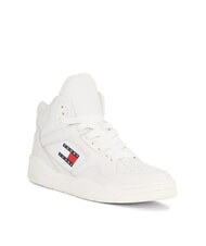 TOMMY HILFIGER TJW NEW BASKET MC Leather sneakers ecru - Women&rsquo;s shoes - 3