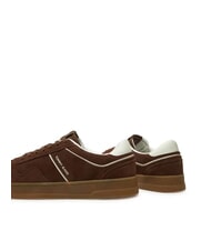 TOMMY HILFIGER THE GREENWICH Suede leather sneakers brown - Men&rsquo;s shoes - 6
