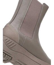TOMMY HILFIGER TH JEANS  High leather ankle boots grey - Women&rsquo;s shoes - 4