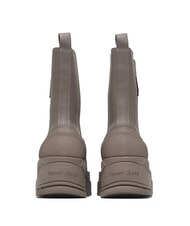 TOMMY HILFIGER TH JEANS  High leather ankle boots grey - Women&rsquo;s shoes - 6