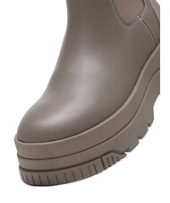 TOMMY HILFIGER TH JEANS  High leather ankle boots grey - Women&rsquo;s shoes - 3