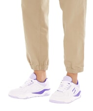 TOMMY HILFIGER TJW NEW BASKET Leather sneakers purple - Women&rsquo;s shoes - 6