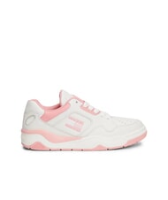 TOMMY HILFIGER TJW NEW BASKET Leather sneakers - Women&rsquo;s shoes