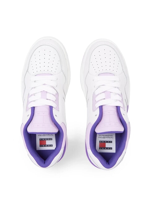 TJW NEW BASKET Leather sneakers purple - Women&rsquo;s shoes