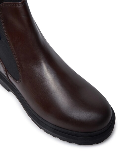 TOMMY JEANS CHELSEA LEATHER  Leather ankle boots brown - Men&rsquo;s shoes