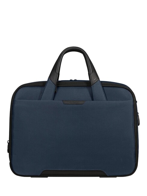 PRO-DLX 6 Expandable 15.6" laptop briefcase blue - Work Briefcases