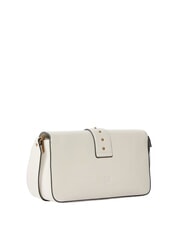 PINKO LOVE ONE CLASSIC SLOUCHY Leather shoulder bag silk white-antique gold - Women&rsquo;s Bags - 2