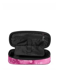 EASTPAK OVAL SINGLE Pencil case flower blur pink - Cases and Accessories - 2