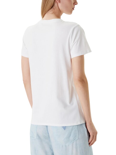 FLOWER BLING T-shirt with print and application purwhite - T-shirt