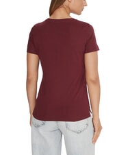 GUESS PEARLS LOVE TRIANGLE T-shirt with print and applications red black - T-shirt - 2