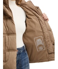 GUESS NEW DAISY Down jacket with hood washed taupe multi - Women's down jackets - 4