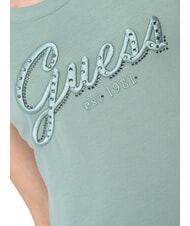GUESS SCRIPT Short-sleeved T-shirt fade to jade - T-shirt - 3