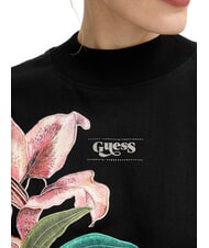 GUESS MOCK Cotton T-Shirt jetbla - T-shirt - 3
