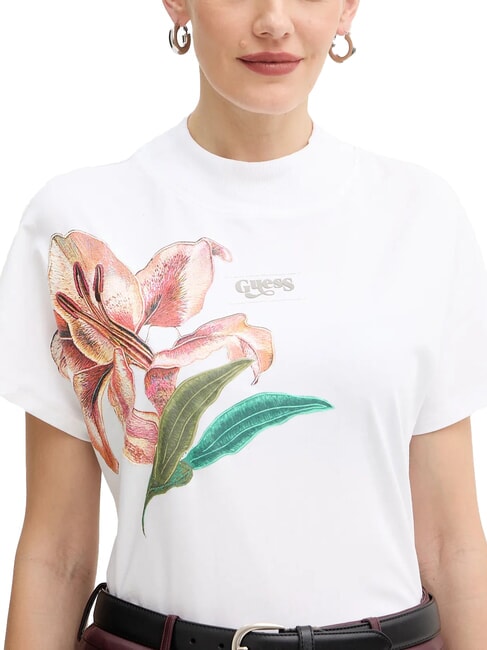 MOCK Cotton T-Shirt purwhite - T-shirt