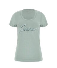 GUESS SCRIPT Short-sleeved T-shirt fade to jade - T-shirt - 4