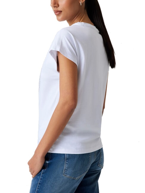 SHADED Cotton T-Shirt purwhite - T-shirt