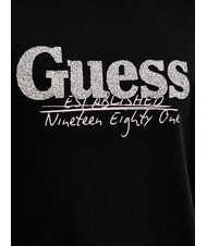 GUESS TOUR DATES Cotton T-Shirt jetbla - T-shirt - 3