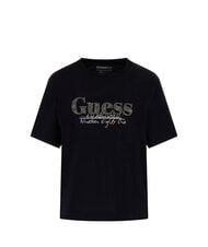 GUESS TOUR DATES Cotton T-Shirt jetbla - T-shirt - 4