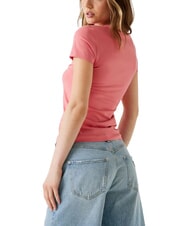 GUESS SS LOGO Short-sleeved T-shirt coral - T-shirt - 2