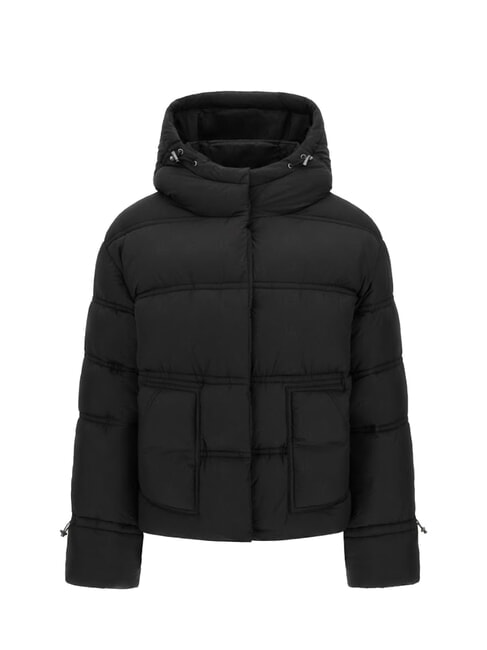 NEW DAISY Down jacket with hood jetbla - Women's down jackets