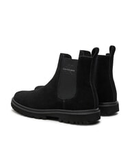 CALVIN KLEIN CK JEANS Suede ankle boots triple black - Men&rsquo;s shoes - 3