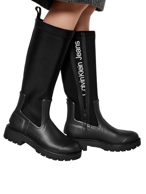 HIGH RAINBOOT High neoprene boots black - Women&rsquo;s shoes