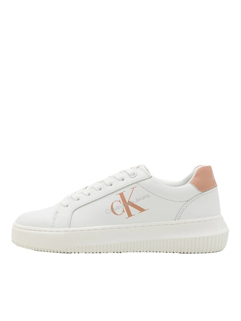 CK JEANS  Chunky Cupsole Leather sneakers white - Women&rsquo;s shoes