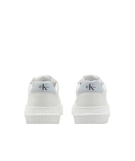 CALVIN KLEIN CK JEANS  Chunky Cupsole Leather sneakers white - Women&rsquo;s shoes - 5