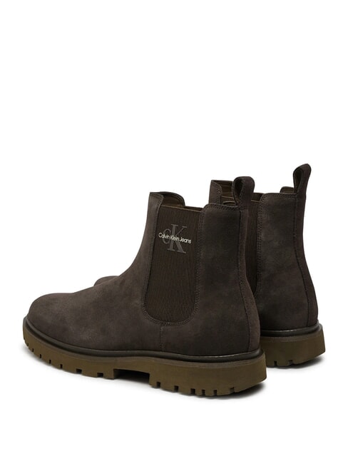 CK JEANS Suede ankle boots brown - Men&rsquo;s shoes