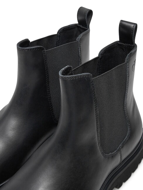 CK JEANS Leather Chelsea boots black - Men&rsquo;s shoes