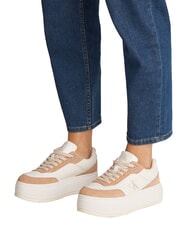 CALVIN KLEIN BOLD FLATF LOW LACE Sneakers white - Women&rsquo;s shoes - 6