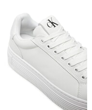 CALVIN KLEIN BOLD PLATF LOW Leather sneakers white - Women&rsquo;s shoes - 3