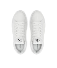 CALVIN KLEIN BOLD PLATF LOW Leather sneakers white - Women&rsquo;s shoes - 4