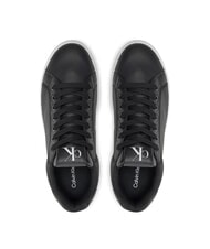 CALVIN KLEIN BOLD PLATF LOW Leather sneakers black - Women&rsquo;s shoes - 4