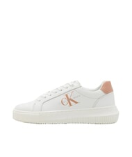 CALVIN KLEIN CK JEANS  Chunky Cupsole Leather sneakers white - Women&rsquo;s shoes - 2
