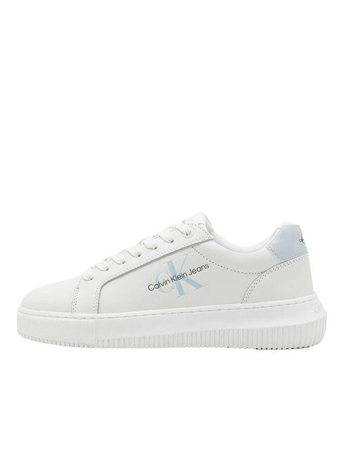 CK JEANS  Chunky Cupsole Leather sneakers white - Women&rsquo;s shoes