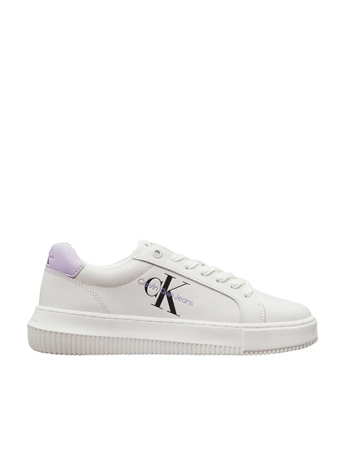 CK JEANS  Chunky Cupsole Leather sneakers white - Women&rsquo;s shoes
