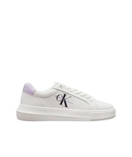 CALVIN KLEIN CK JEANS  Chunky Cupsole Leather sneakers white - Women&rsquo;s shoes - 2