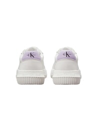 CALVIN KLEIN CK JEANS  Chunky Cupsole Leather sneakers white - Women&rsquo;s shoes - 5