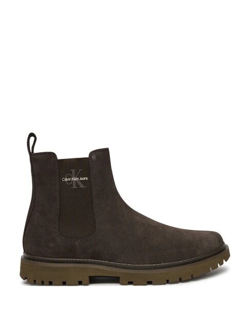 CK JEANS Suede ankle boots brown - Men&rsquo;s shoes